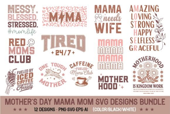 A Mother’s Day Graphics Bundle for Crafting Business Identity