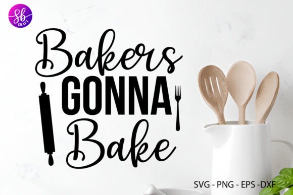 Bakers Going Bake: A Crafts Graphic for Kitchen Businesses