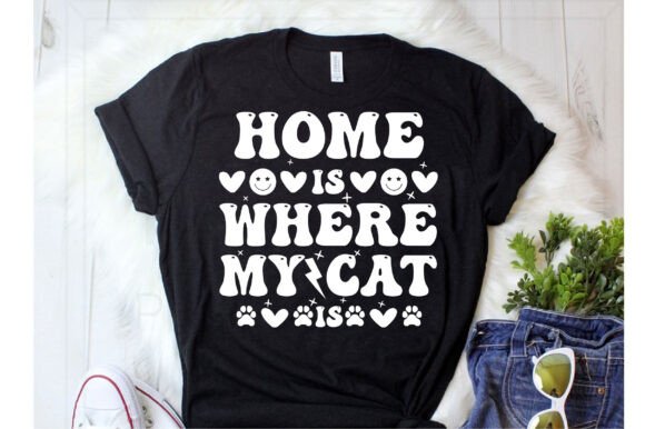 Cat-Inspired Graphics for Crafts and Content Marketing