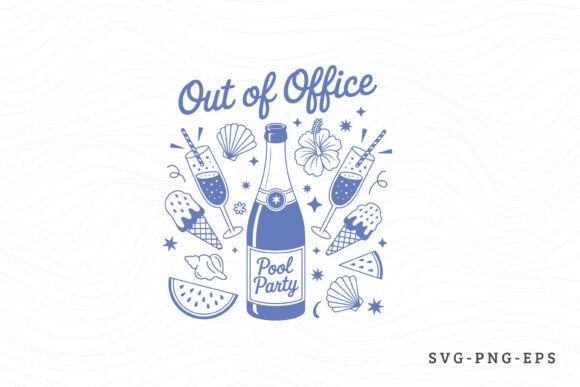 Out of Office Summer: A Graphic Design Asset for Crafts