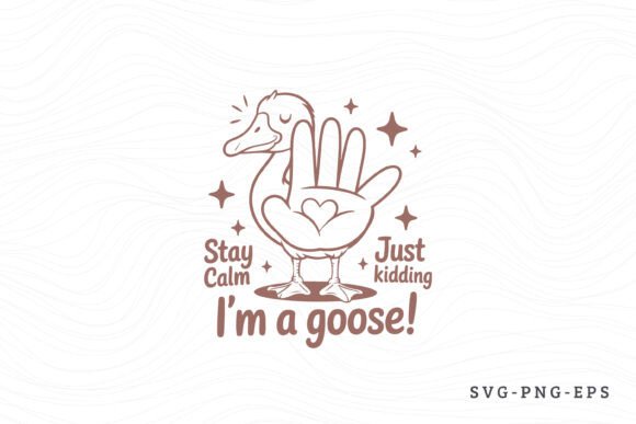 Reviewing the Retro Silly Goose SVG Graphics Asset